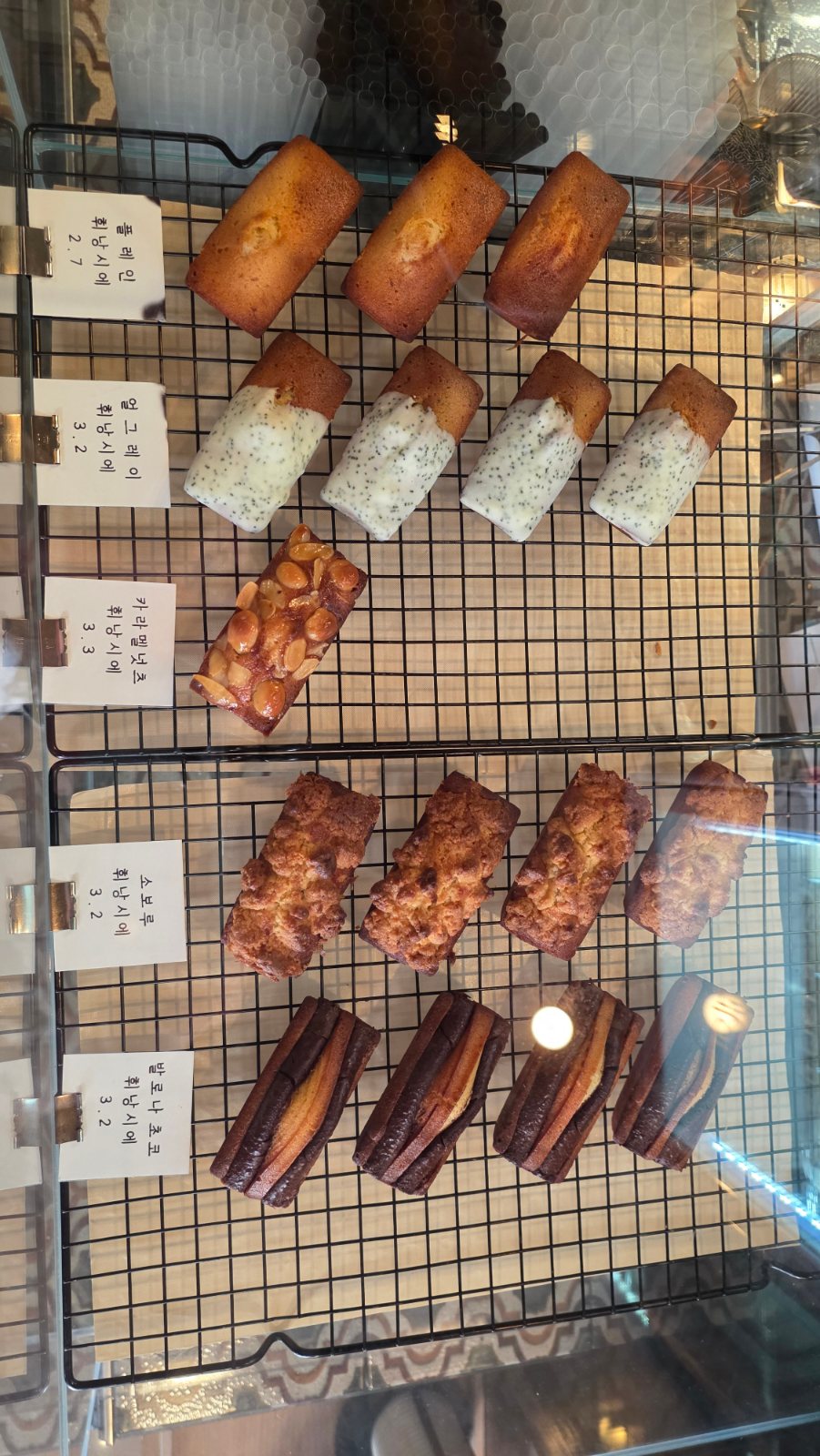 Financiers on display