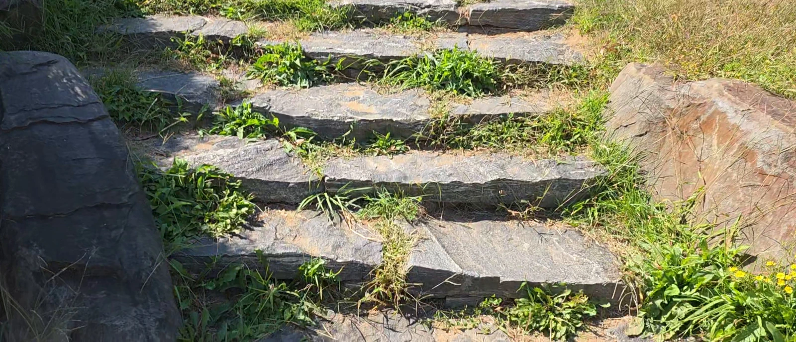 Stone steps